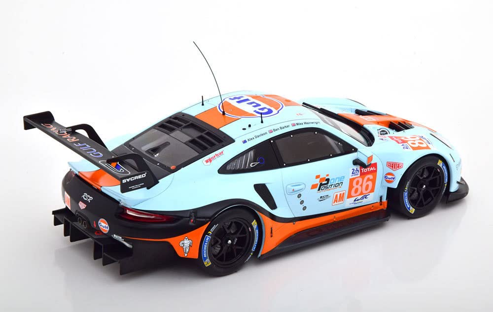 Amazon | Ixo 1/18 Porsche 911 (991) RSR #86 24h Le Mans 2018